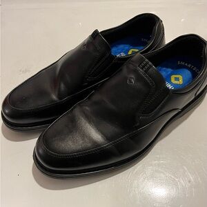 Nunn Bush Non Slip Slip Ons Black